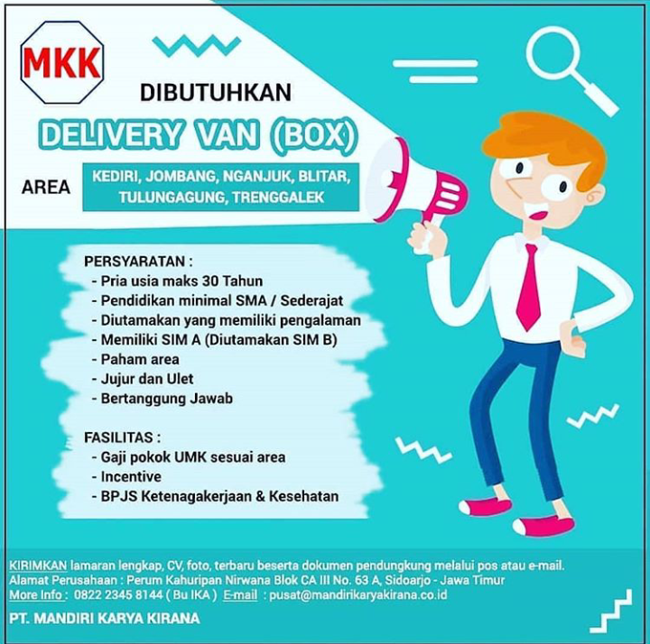 Agenda Lowongan PT. MANDIRI KARYA KIRANA - Job Placement ...